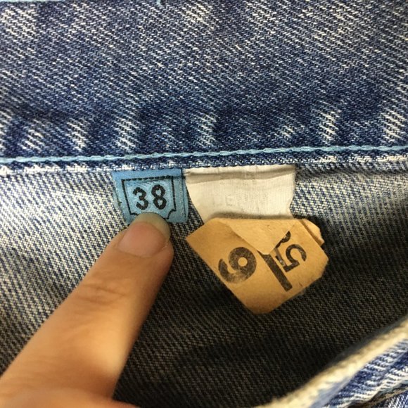 Vintage Fubu Jeans 38 Men Y2K 90s Hip Hop Embroidered Logo Baggy Carpenter Loose - Picture 9 of 15